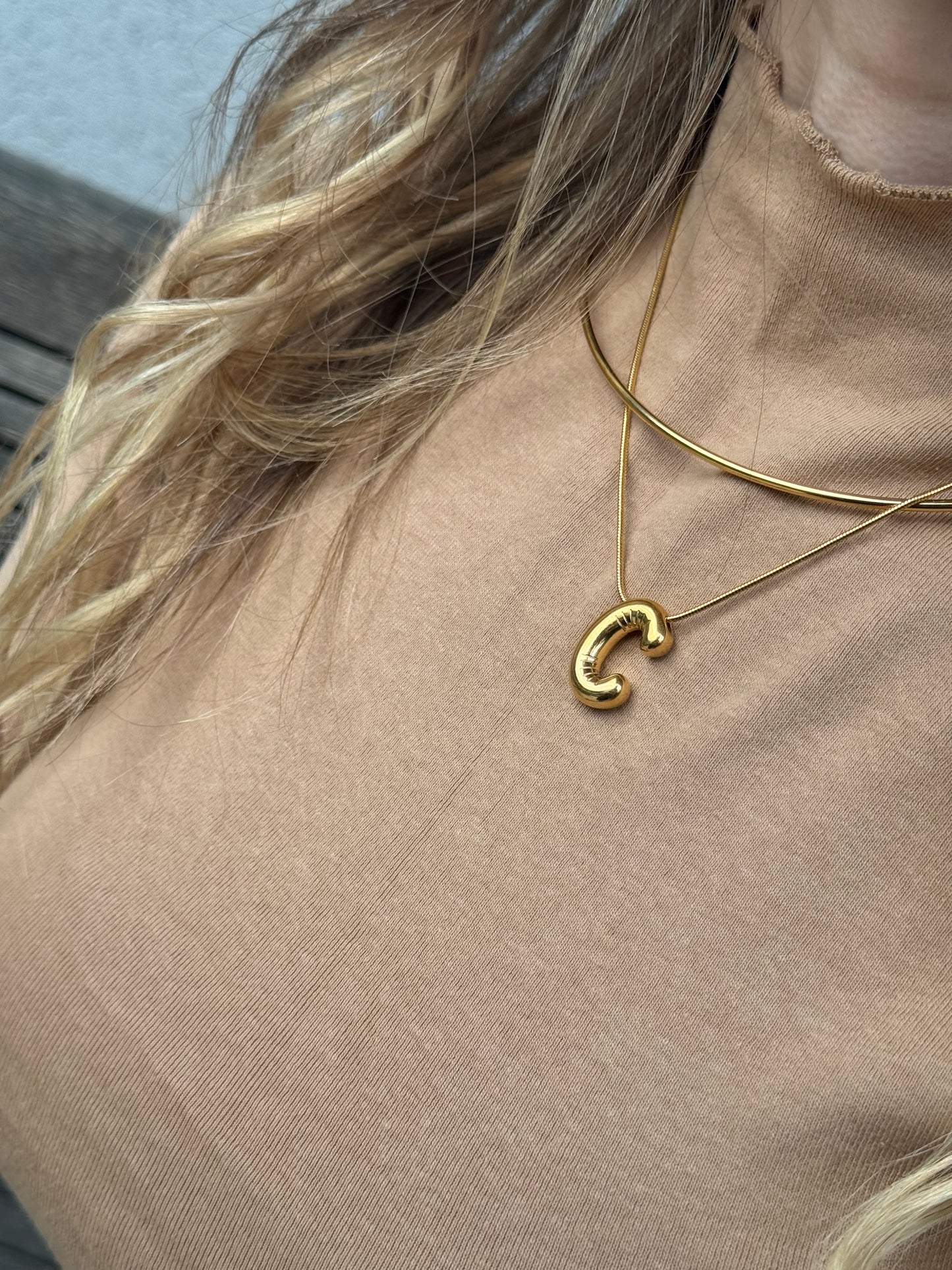 Letters necklace