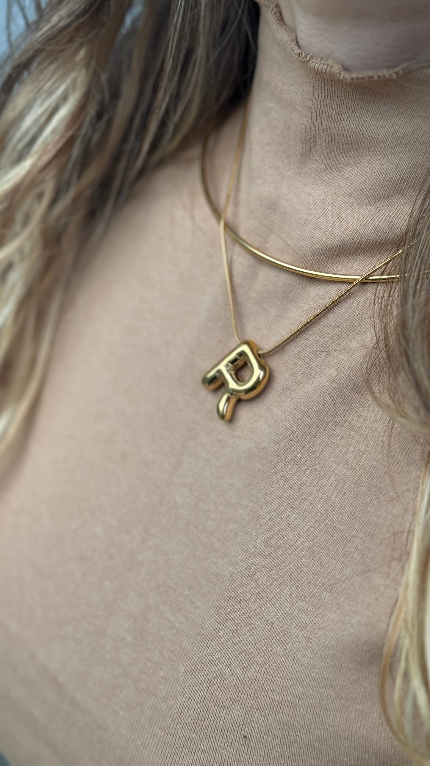 Letters necklace