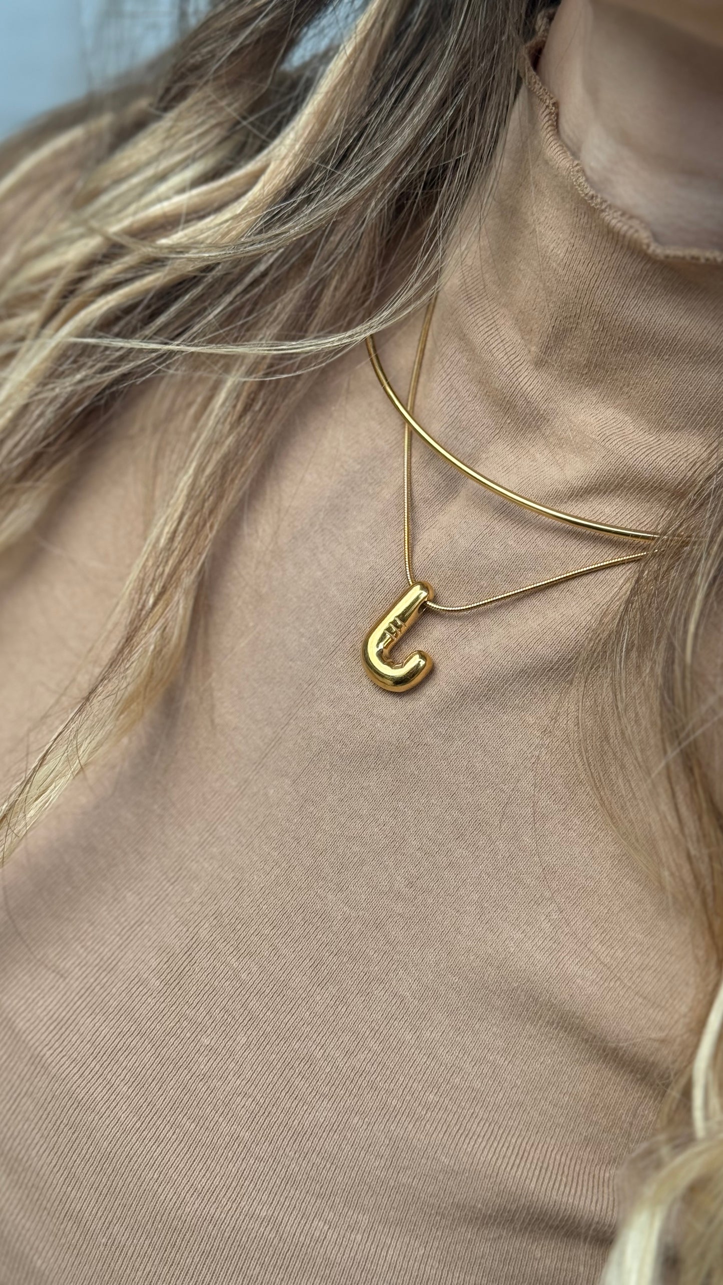 Letters necklace