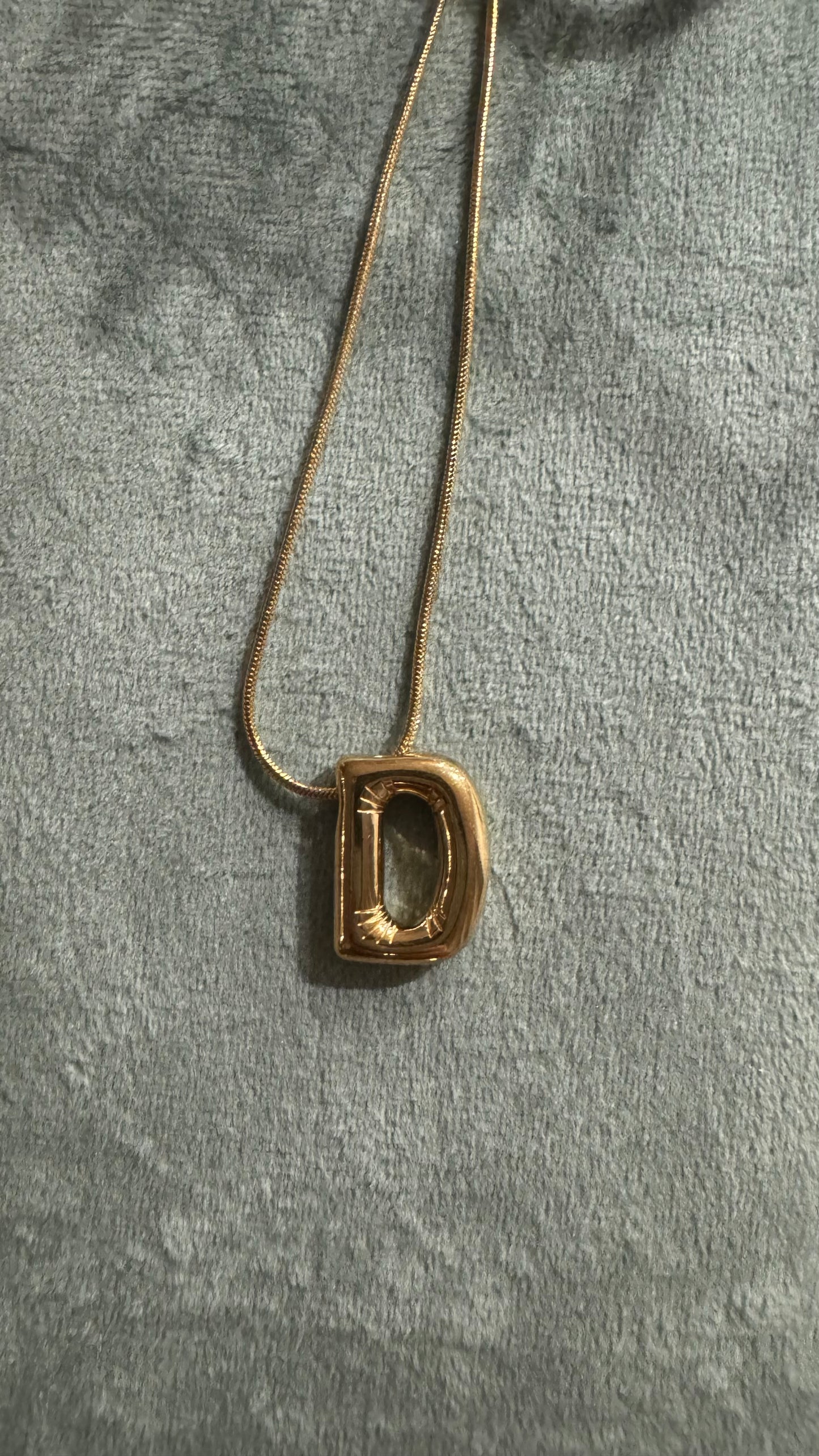 Letters necklace