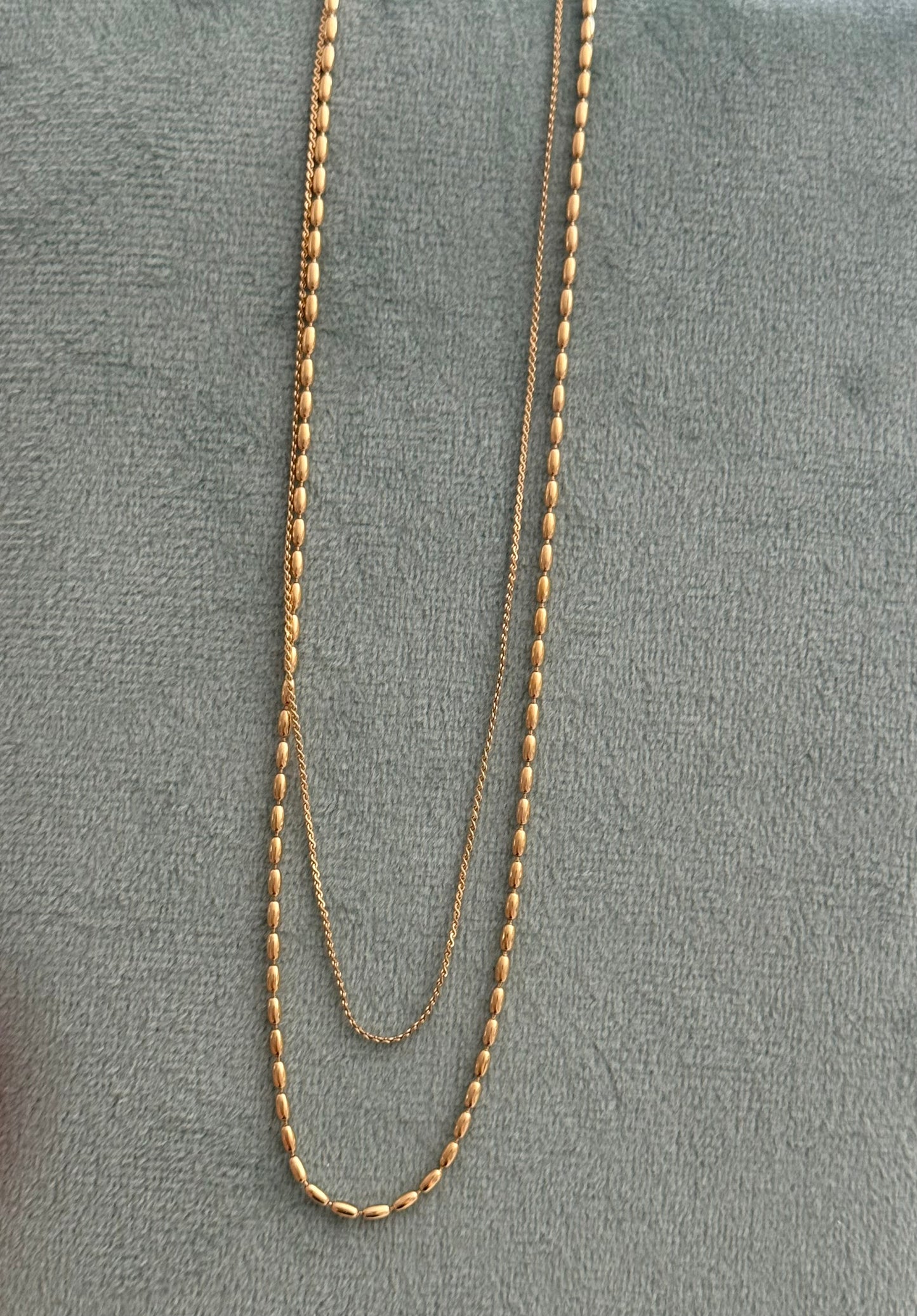 Layered necklace