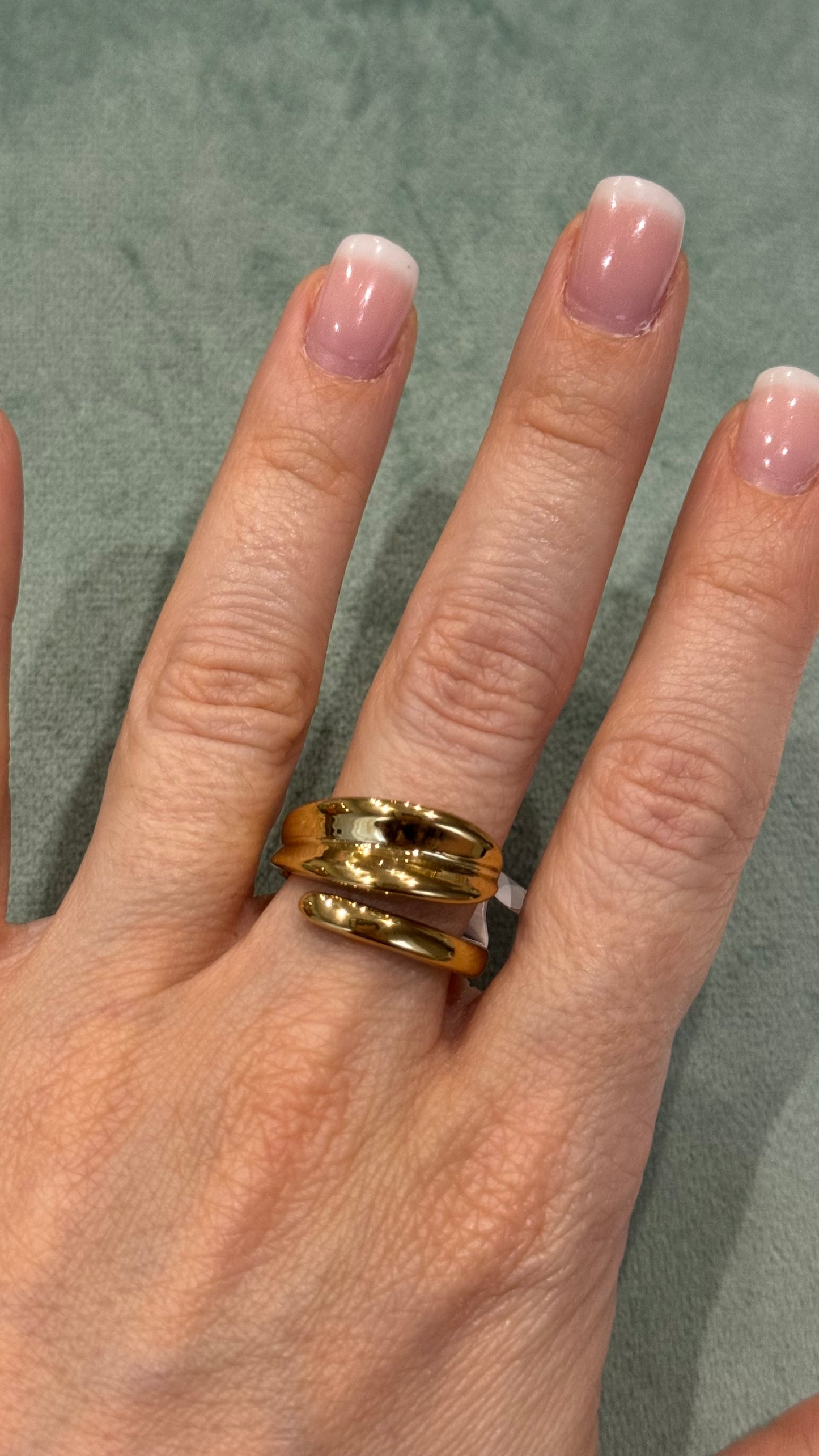 Irregular Gold Ring